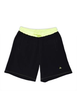 WOODLAND - A Skating Monk Black Basic Short for Men