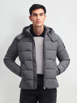 U.S. Polo Assn. Denim Co. - Regular Fit Solid Padded Jacket