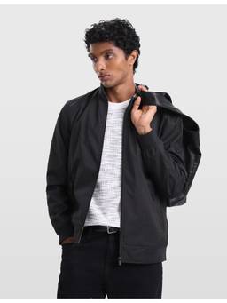 Arrow Sports - Arrow Sport High Neck Wind Cheater Blue Jacket