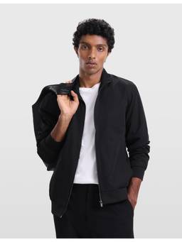 Arrow Sports - Arrow Sport High Neck Black Jacket