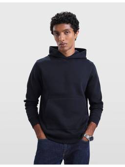 Arrow Sports - Blue Mens Solid Hoodies