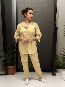 RUIAAN - Appaloosa Collar Neck Co-Ord (Set of 2)