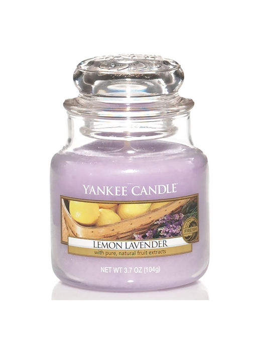 Yankee Candle Classic Small Jar Lemon Lavender Scented Candle