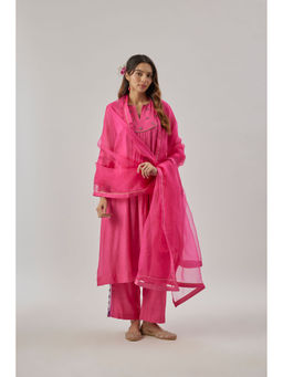 Cupid Cotton - Pink Ayat Kurta with Pant and Dupatta (Set of 3)