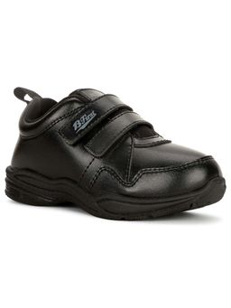 Bata - Black Kids Unisex Velcro Sneakers Easy Closure Daily Wear