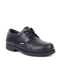 Bata - Black Lace Up Oxfords School Shoes Strong Sole Comfort