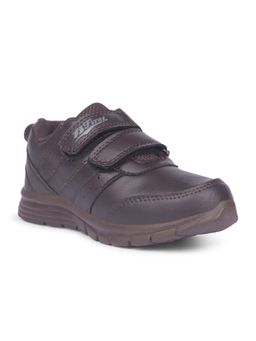 Bata - Brown Unisex Oxford School Shoes | Comfortable and Durable