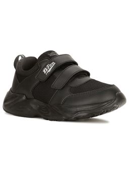 Bata - Black Kids Unisex Velcro Sneakers Classic School Style