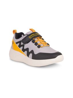 Bubblegummers - Grey Casual Velcro Sneakers Easy Daily Wear