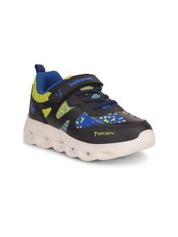 Bubblegummers - Black Casual Velcro Sneakers Smart Comfort