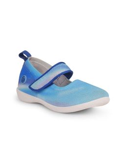 Bubblegummers - Blue Casual Ballerina Soft Comfort Fit