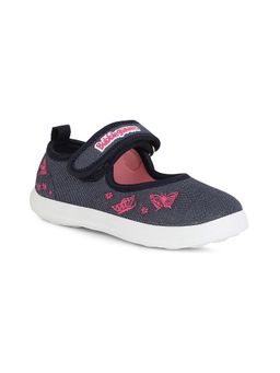 Bubblegummers - Navy Blue Casual Ballerina Lightweight Style Fit