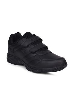 Bata - Black Unisex Velcro Sneakers Secure Closure Fit