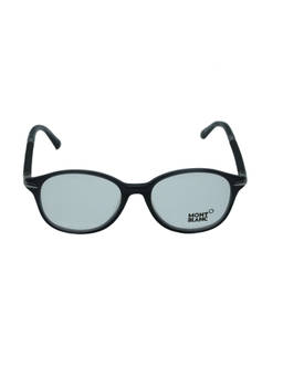 Montblanc - Blue Acetate Full Rim Oval Women Frames MB0400 50 090 (50)