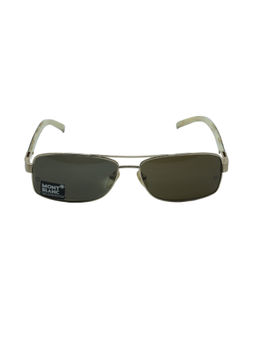 Montblanc - Gold Metal Full Rim Pilot Men Sunglass MB274S 60 32E (60)