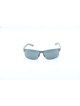 Porsche Design - Grey Metal Full Rim Rectangle Men Sunglass P8573 66D (66)