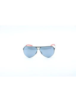 Porsche Design - Black Metal Full Rim Pilot Men Sunglass P8670 64A (64)