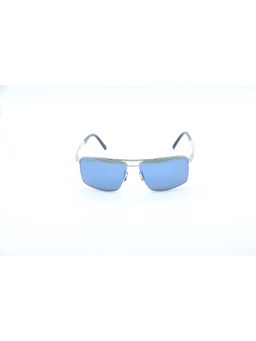 Porsche Design - Silver Metal Full Rim Pilot Men Sunglass P8918 63D (63)