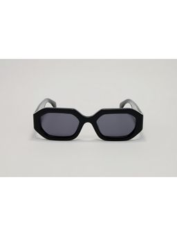Palm Angels - Black Acetate Full Rim Irregular Unisex Sunglass PA1028100754 (50)