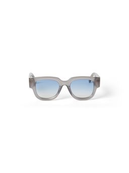 Palm Angels - Grey Acetate Full Rim Square Unisex Sunglass PERI050S2410949 (50)