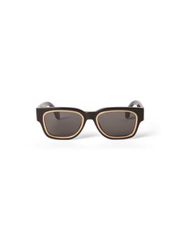 Palm Angels - Black Acetate Full Rim Square Unisex Sunglass PERI096S2511007 (50)