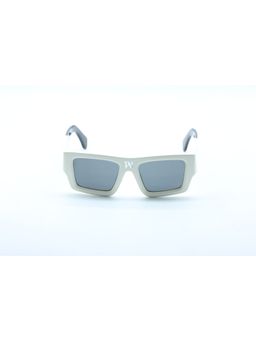 Palm Angels - White Acetate Full Rim Square Unisex Sunglass PERI118S2510107 (52)