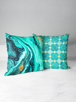 BIANCA - Suzane 16 X16 Cushion Teal08