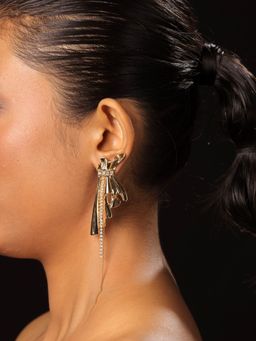 The Bling Girll - Silver Dangle Drop Earring