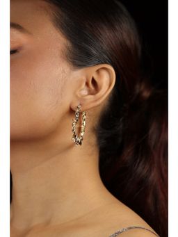 The Bling Girll - Golden Hoop Earring