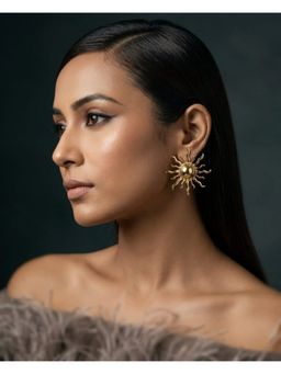 The Bling Girll - Golden Drop Earring