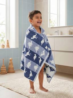 MYTRIDENT - Kids Bath Towel for Boys and Girls, 100% Cotton