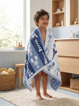 MYTRIDENT - Kids Bath Towel for Boys and Girls, 100% Cotton