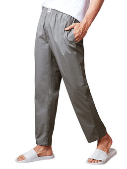 The Souled Store - Men Solids Smoke Grey Pyjamas Grey