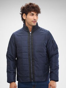 Spykar - Full Sleeve Regular Fit Blue Jacket for Men