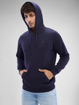 Spykar - Full Sleeve Regular Solid Blue Sweatshirt for Men