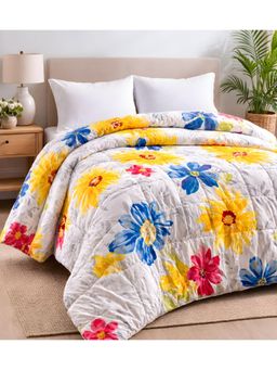 the White Moss - Ivory Meadow Ac Comforter Double Bed 225Cmx240Cm (Double)