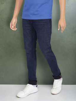 Lee - Men'S Blue Bruce Skinny Fit Mid Rise Light Fade Jeans