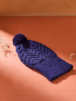 Fabindia - Blue Acrylic Beanie