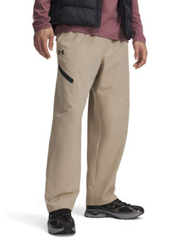 Under Armour - Mens Unstoppable Straight Trackpants Beige