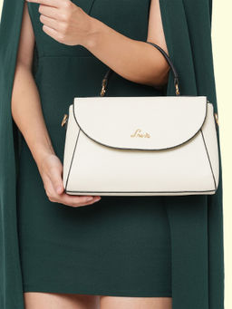 Lavie - Women's Bleech Flap Satchel (Off White) (L)