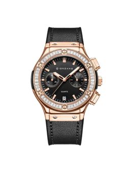 Giordano - Women Black Dial Analog Watch - GZ-60093 (M)