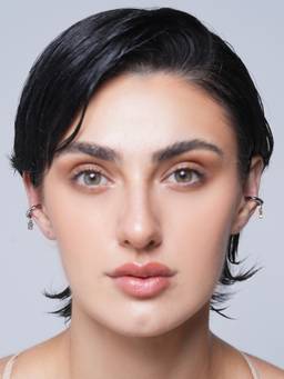 CAO JEWELLERY - Multi-Color Two Tone Star Clip Earrings