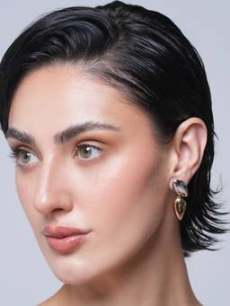 CAO JEWELLERY - Silver Water Drop Earrings