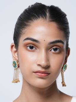 CAO JEWELLERY - Designer Multi-Color Heritage Earrings