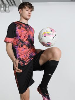 Puma - Individual Cup Slim Fit Football Men's Black T-shirts