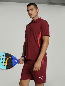 Puma - Individual Badminton Men's Red Polo T-shirts