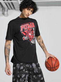 Puma - Rival Rage Relaxed Fit Men's Black T-shirts