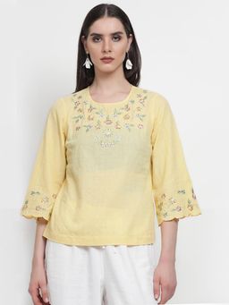 Gipsy - Yellow Cotton Tunic