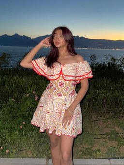 MISS MOSA BY AKANKSHA - Como Luxe Summer Pink Mini Dress