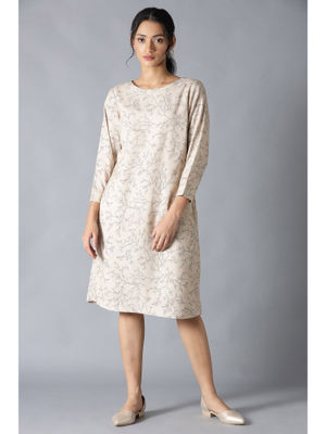 Whisper Brown Dress